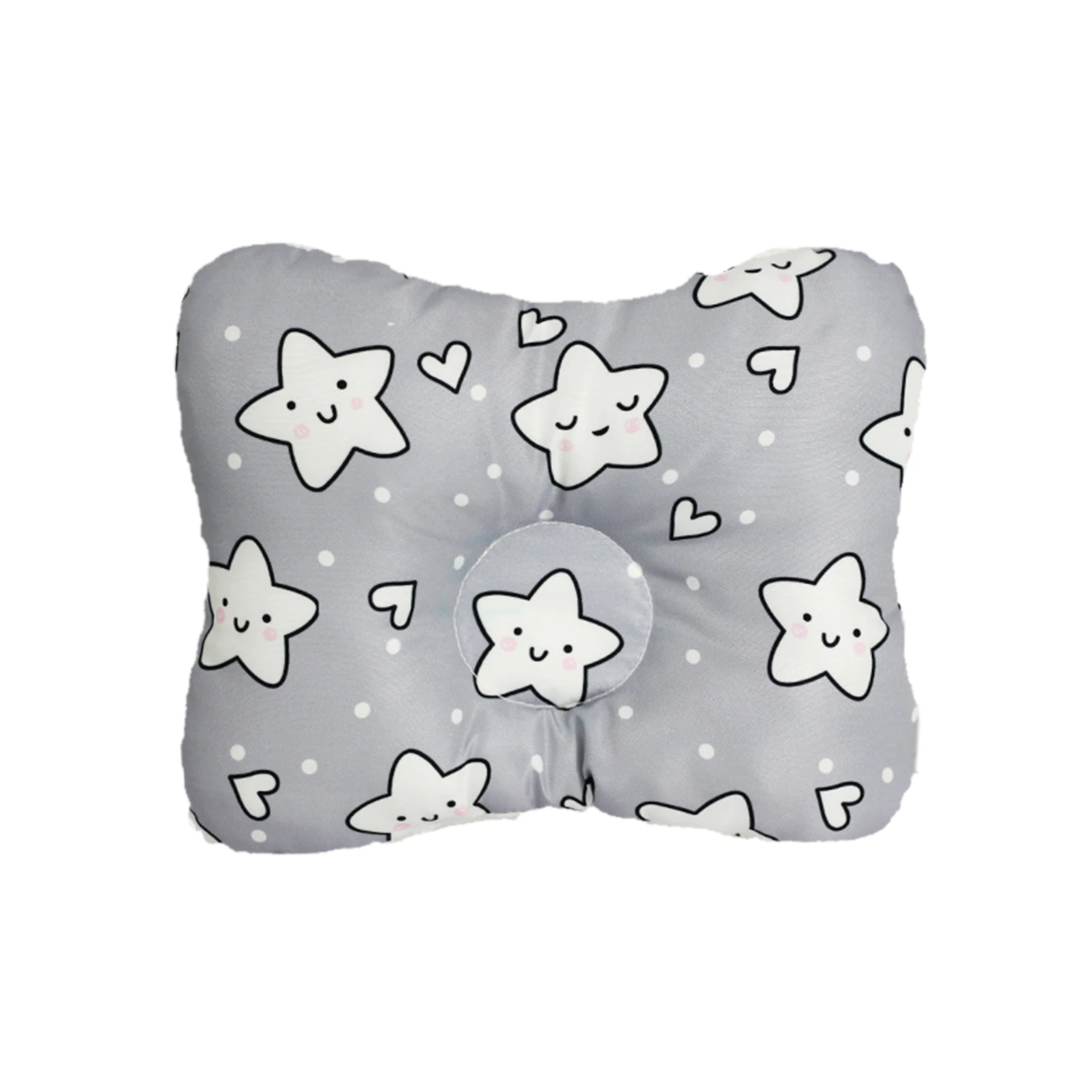 

Newborn Baby Pillow Soft And Elastic Newborn Sleep Support Pillow Protective Travel Car Seat Head Neck Support Pillows