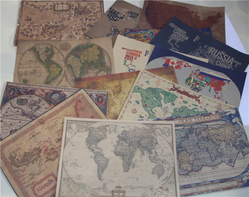 Винтажные парикмахерские тату инструменты плакаты крафт-бумага картина для