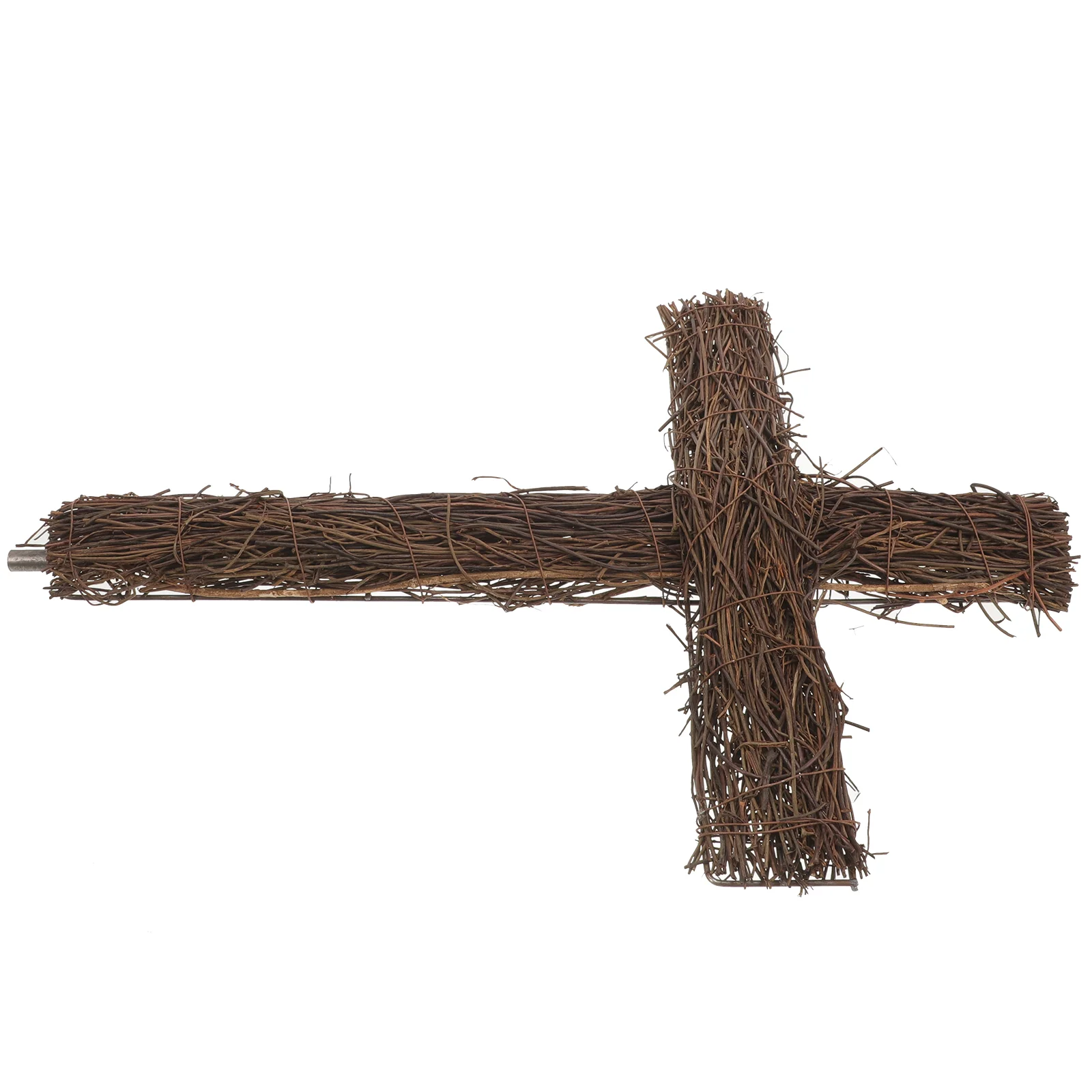 

Cross Grapevine Wreath Christmas Rattan Garland Vine Branch Hanging Decorations Blank Stake Ornament Diy Craft Easter