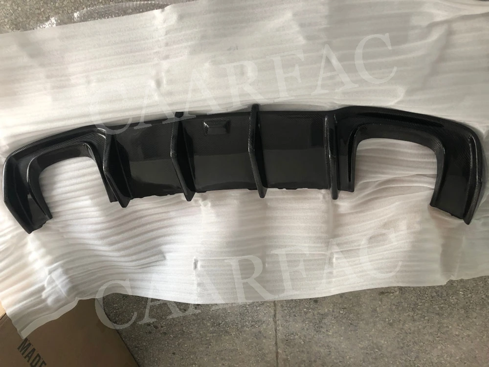 Задний диффузор из углеродного волокна спойлер для Audi A3 Sline S3 Hatchback Sportback 2017 2018 2019