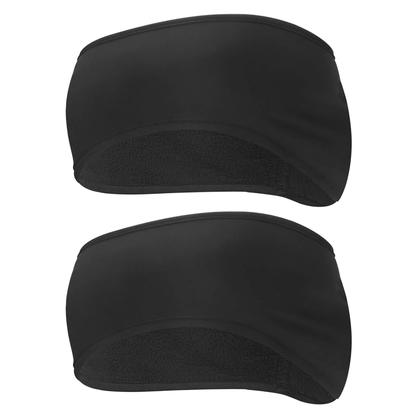 

2pcs Keep Warm Washable Men Women Ear Head Soft Elastic Comfortable Solid Windproof Riding Cycling Winter Sports Headband