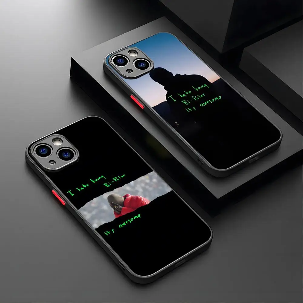 Чехол для телефона Kanye West Ye Rapper iPhone 16 15 Avant-garde 14 12 13 11 Pro Max XR XS Mini X 7 8 Plus матовый чехол