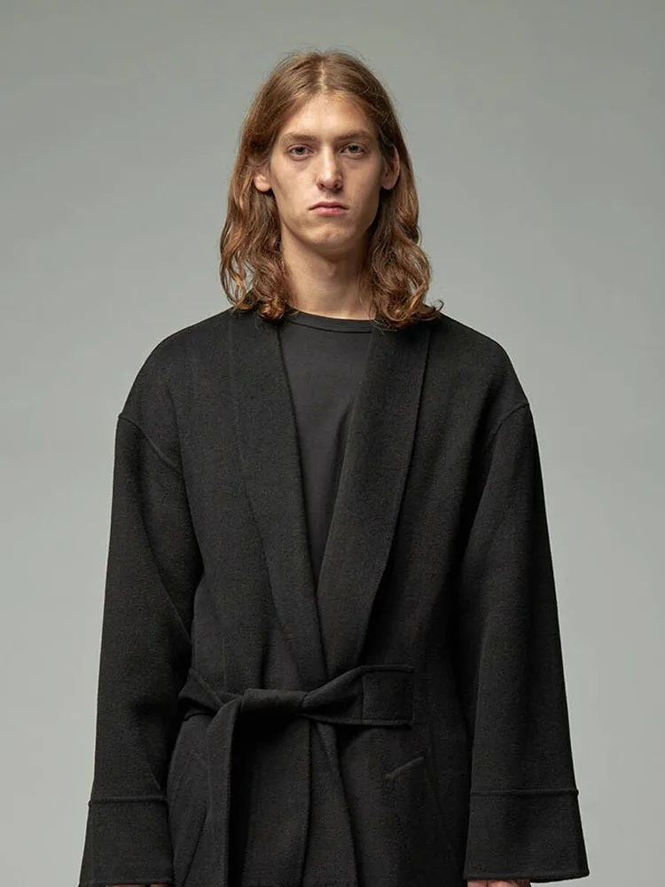 

Мужское шерстяное пальто, новинка, осень/зима, черное, средней длины, простое, со всеми модными искусственными пальто