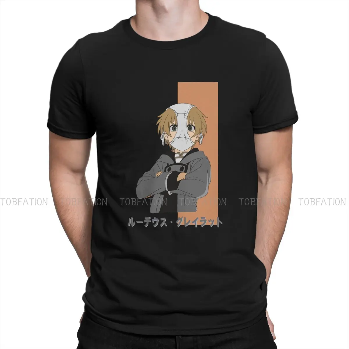 

Rudeus Greyrat Cool Jobless Reincarnation Anime T Shirt Classic Teenager Graphic Oversized O-Neck TShirt Top Men's Clothing