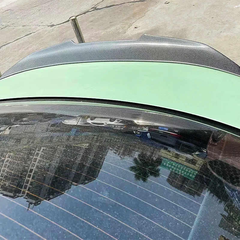 PSM Style Car Real Carbon Fibe задняя крыша багажника спойлер крылья для 2019 20 21 22 BMW G20 G80 M3 330i