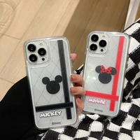 disney mickey mouse minnie phone case for iphone 11 12 13 mini pro xs max 8 7 plus x xr cover