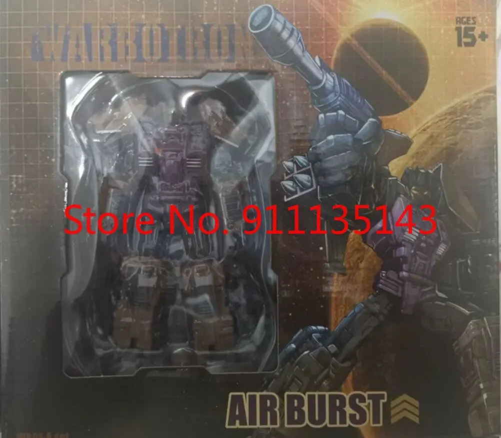 

Warbotron Wb01-a Air Burst Blastoff 3rd Party Transformation Toys Anime Action Figure Toy Deformed Model Robot In Stock Gift