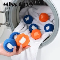 8pcs magic laundry ball washing machine cleaning balls pet hair removal reusable clothes lint catcher anti winding laundry ball