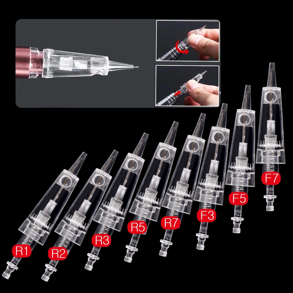 20 шт. одноразовые иглы для татуировок R1/R2/R3/R5/R7/F3/F5/F7