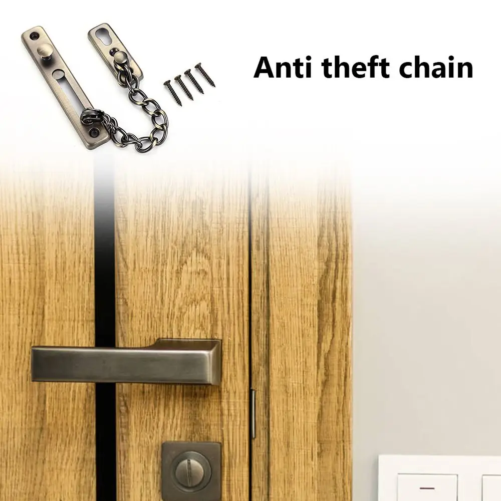 

Accessories Stainless Steel Home Windows Thickened Buckle Thickened Door Inner Latch Door Chain Lock Door Bolts