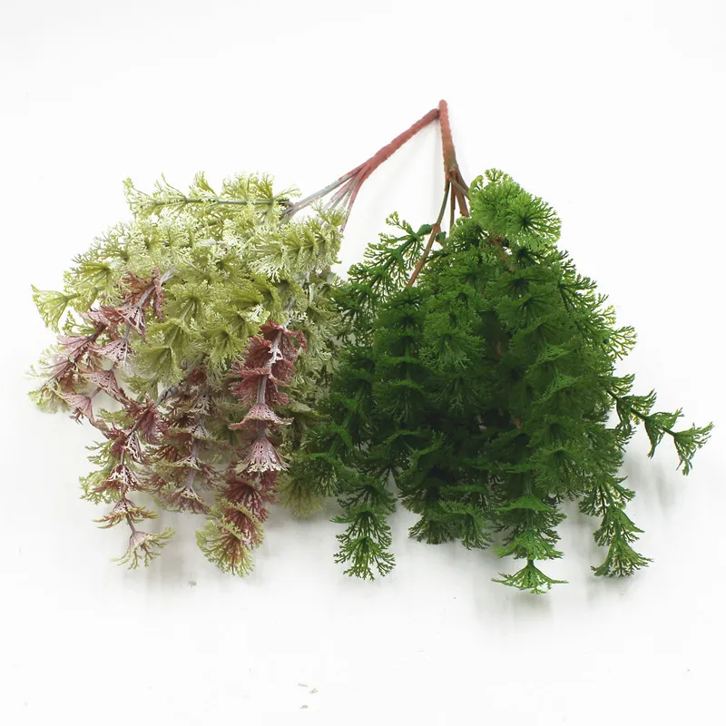 

Simulation Plant Potted Decoration Soft Glue Fern Grass Garden Decor Fake Green Plant Pots Decorative