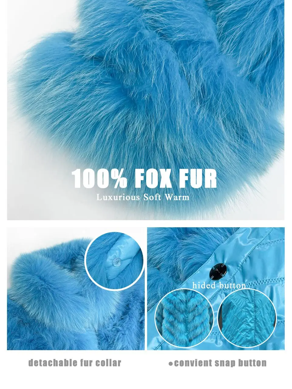 MISSJANEFUR Winter Real Fur Coat Women 2022 New Fluffy Reversible Fox Fur Jacket Long Luxury Fashion Wholesale Warm Winterwear enlarge