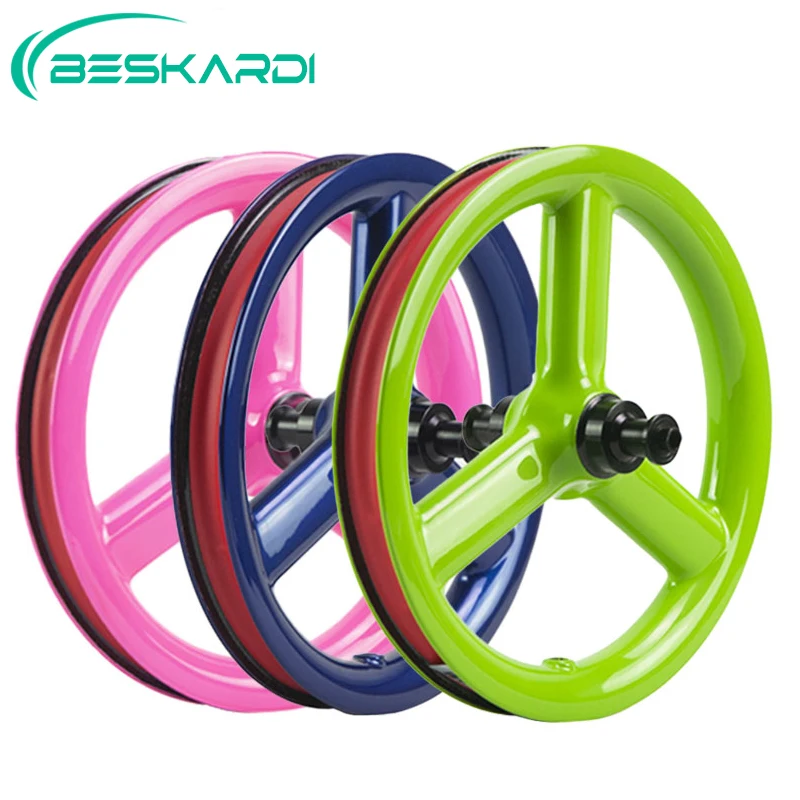 

12inch 203 Carbon Wheels 12 Trispoke 3spoke 74/85/95mm Colorful Customized Color 1 Pcs for Strider Kouka Papa Kids Balance Bike