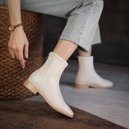 

Oversize Large size Big Size Simple boots boots women shoes ankle boots for women ladies boots shoes woman winter