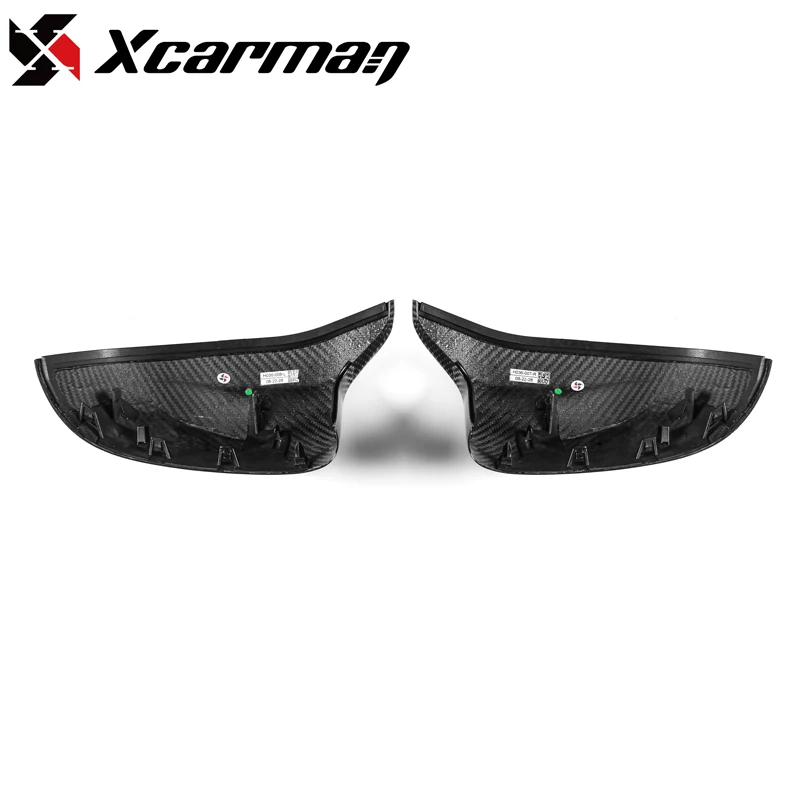 Заглушки для бокового зеркала заднего вида из углеродного волокна глянцевые