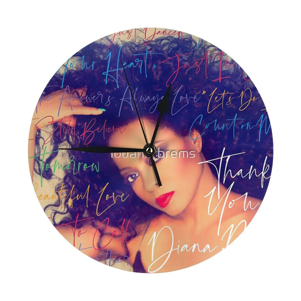 Настолько красивые настенные часы Mis Diana Rosse Ameican и World украшение для комнаты