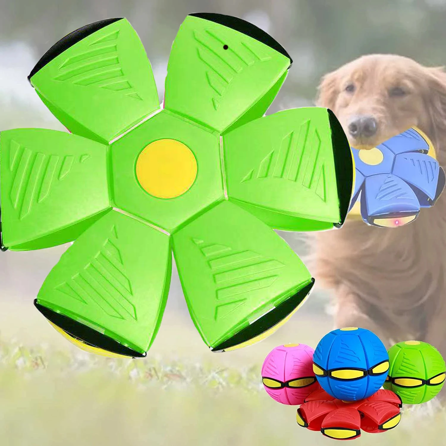 

Игрушки для домашних животных, собака, деформация, НЛО, игрушка, оборудование для тренировки собак на открытом воздухе, игрушечный летающий диск для собак