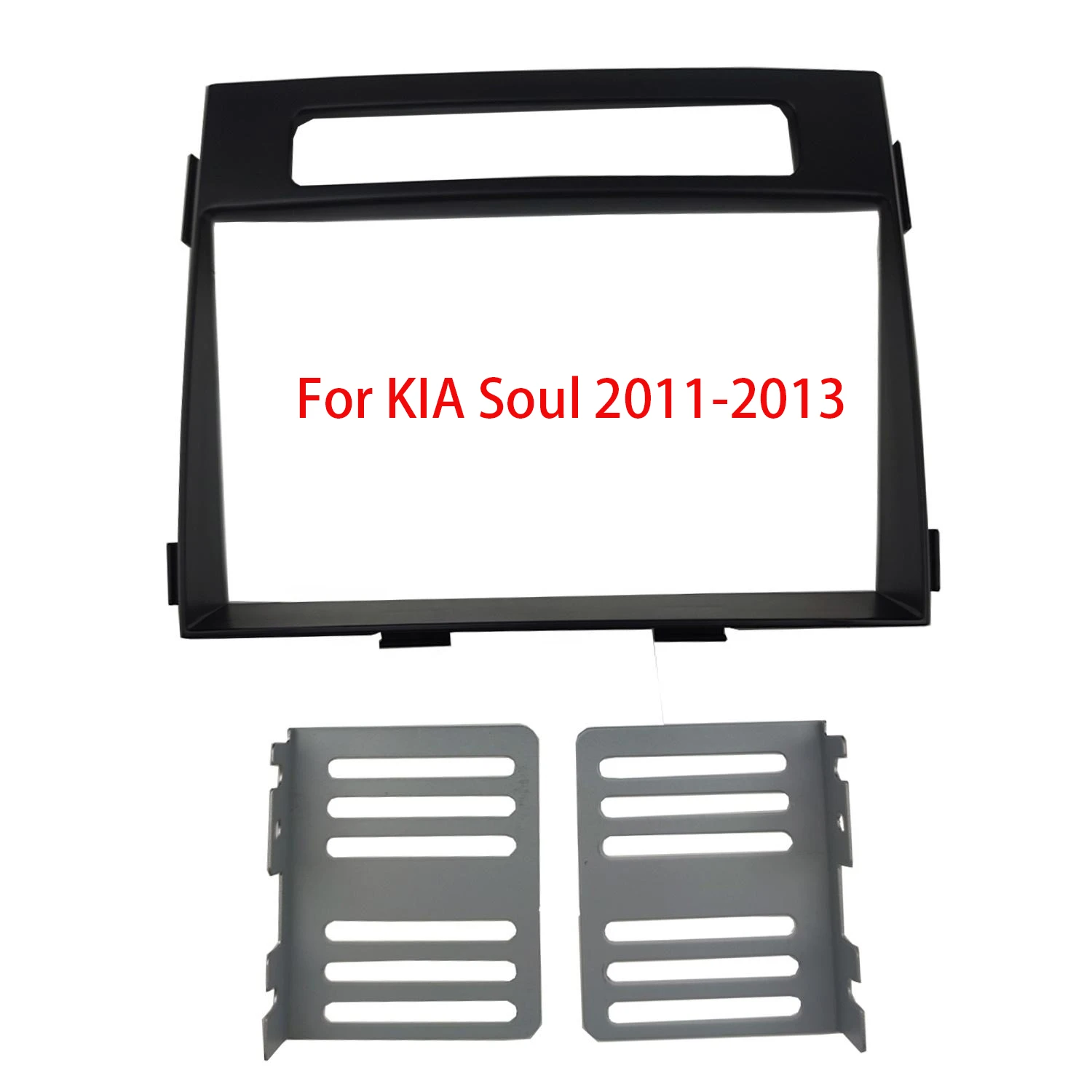 

Рамка для радиоприемника 2 din, подходит для KIA Soul 2011-2013, сменная стереопанель, комплект для GPS, DVD, Android, монтажная панель для аудио