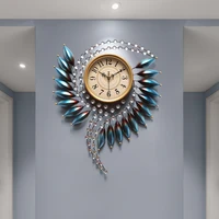 Luxury Wall Clocks Modern Living Room Decorative Silent Wall Clock Fashion Home Interior Design Relojes Home Decorating Items