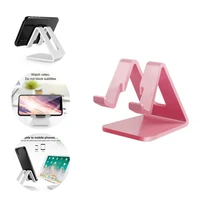 phone mount novel abs eye catching solid color universal tablet stand for household phone holder phone stand