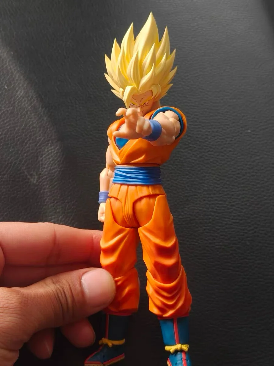 Фото Реплика головы Гоку Супер Сайян 2 из Dragon Ball (SSJ2) Dko Ko, в наличии, скульптура, аниме, фигурка, аксессуар, модель, игрушка, подарок №2
