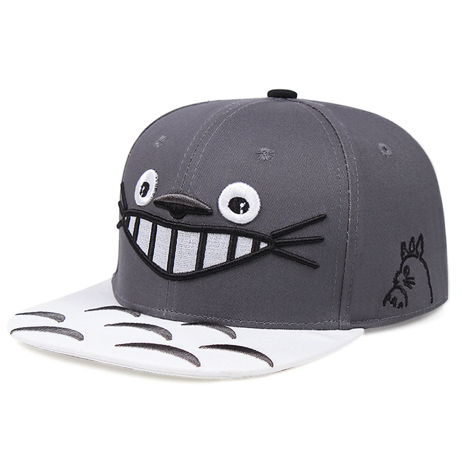 

Anime Embroidery Hat Baseball Cap MY NEIGHBOUR TOTORO Hats Cosplay Caps for Women Men Hip Hop Snapback Caps Flat Hats