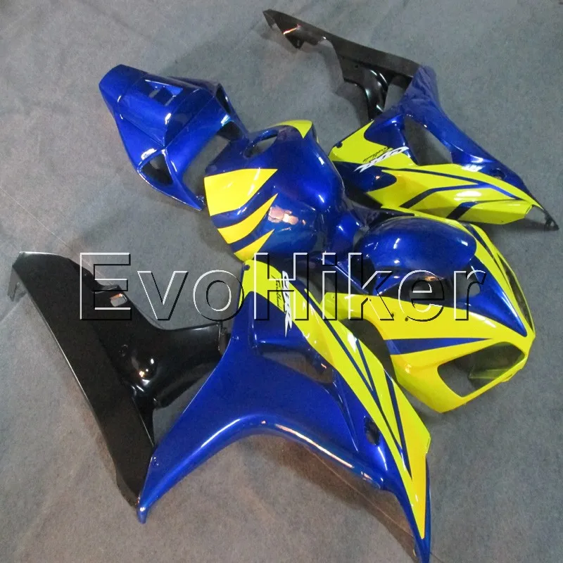 injection Fairings kit for CBR1000RR 2006 2007 yellow blue CBR 1000 RR 06 07 ABS Plastic bodywork motorcycle fairings