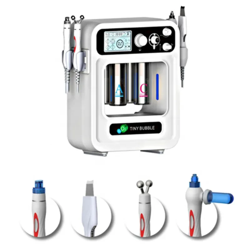 4 в 1 Aqua Jet Peel спа-кислородная инфузия H2O2 скруббер для кожи AquaSure крошечная