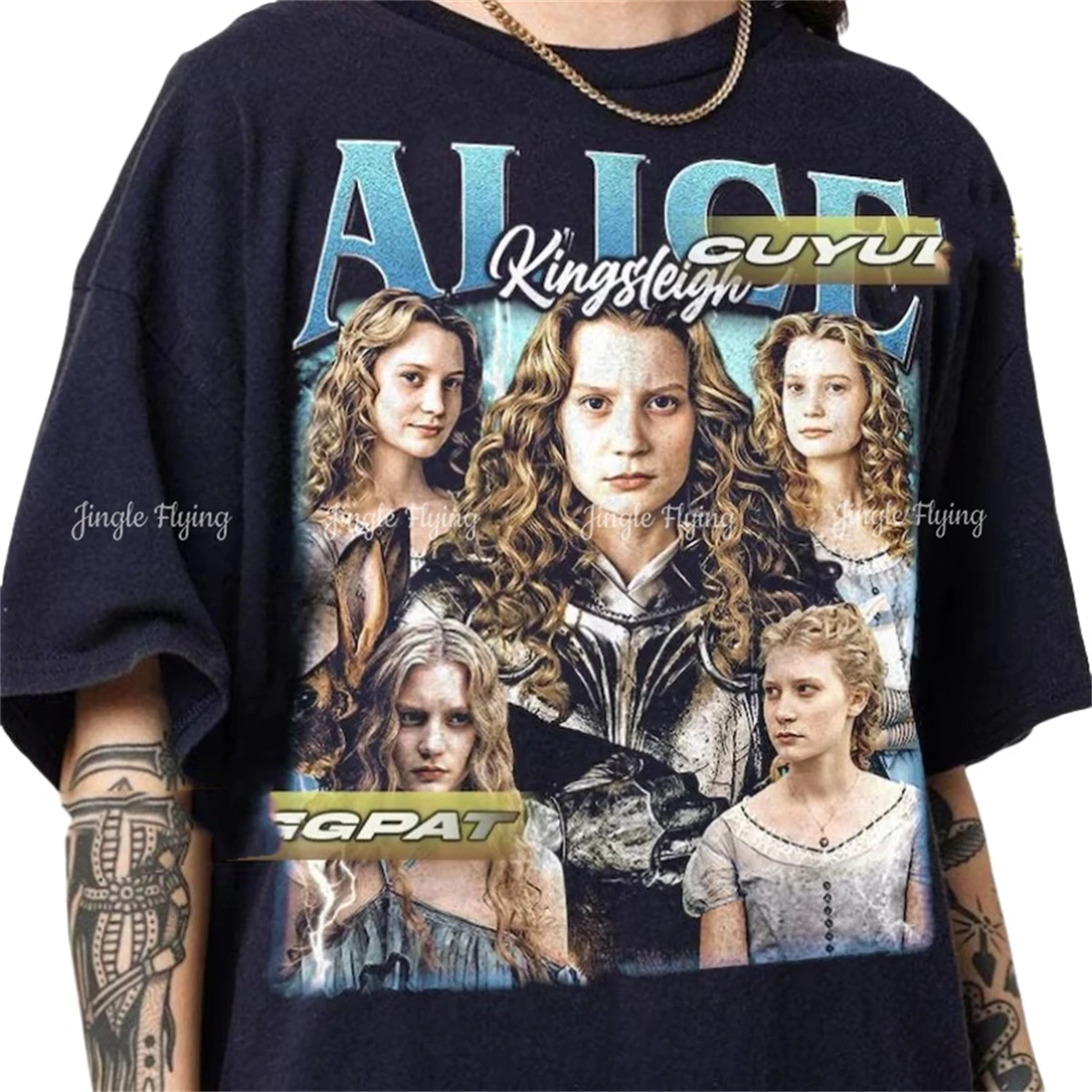 Винтажная Футболка Alice Kingsleigh подарок для женщин и мужчин футболка унисекс
