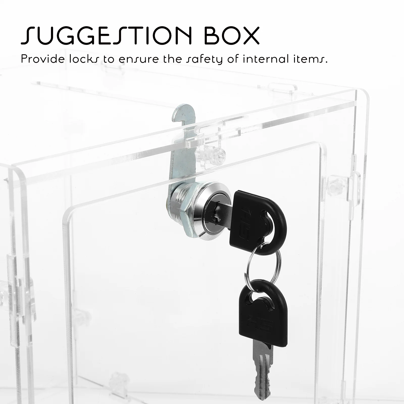 Акриловая урна для голосования контейнер пожертвований витрина предложение