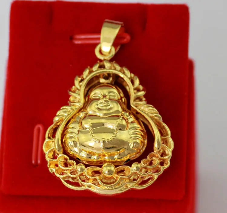 Латунный кулон позолоченные ювелирные изделия имитация 18-каратного золота