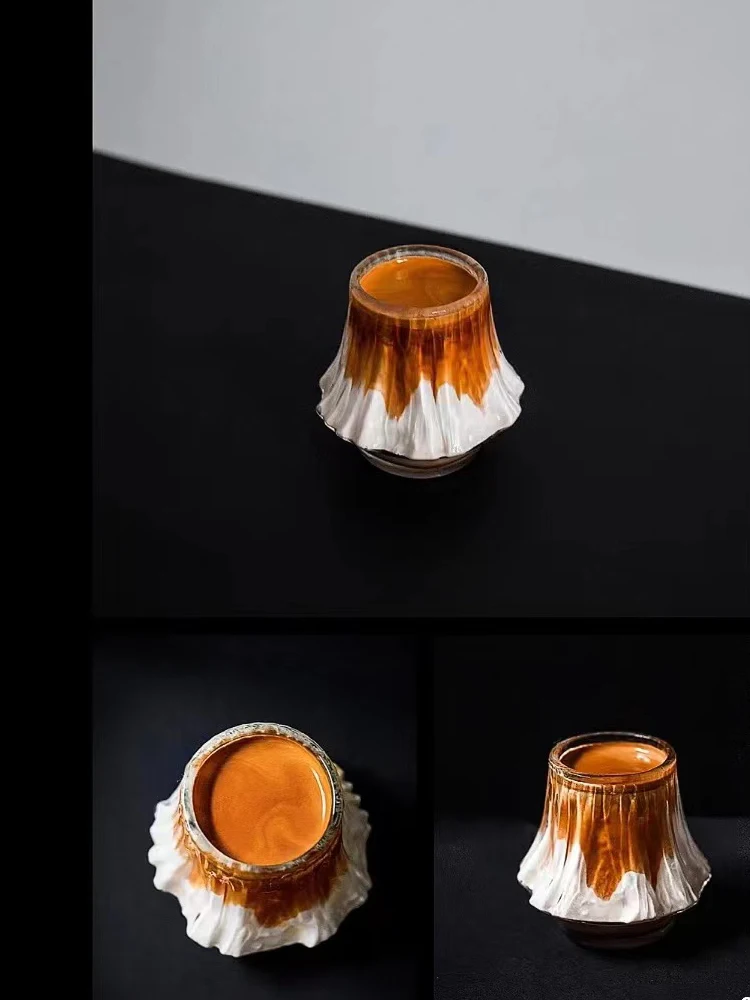 2022 Chamvin Liu Siyu Design Works Limited, чашка для грязного кофе, кружка для латте, эспрессо, зеркальная чашка для воды, чая, очки для виски