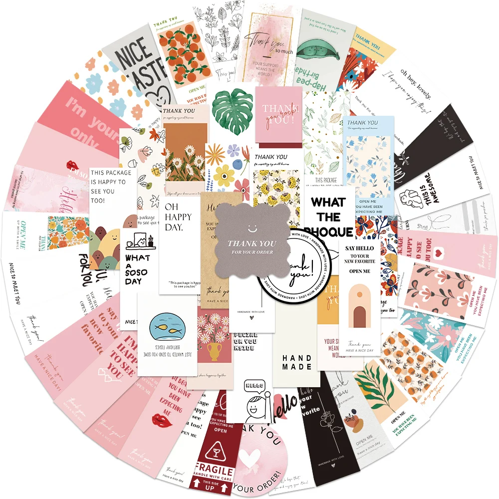 

10/30/55 шт., милые вдохновляющие наклейки-постеры