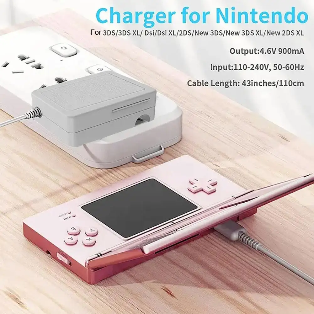 Адаптер переменного тока для Nintendo зарядное устройство с вилкой стандарта США