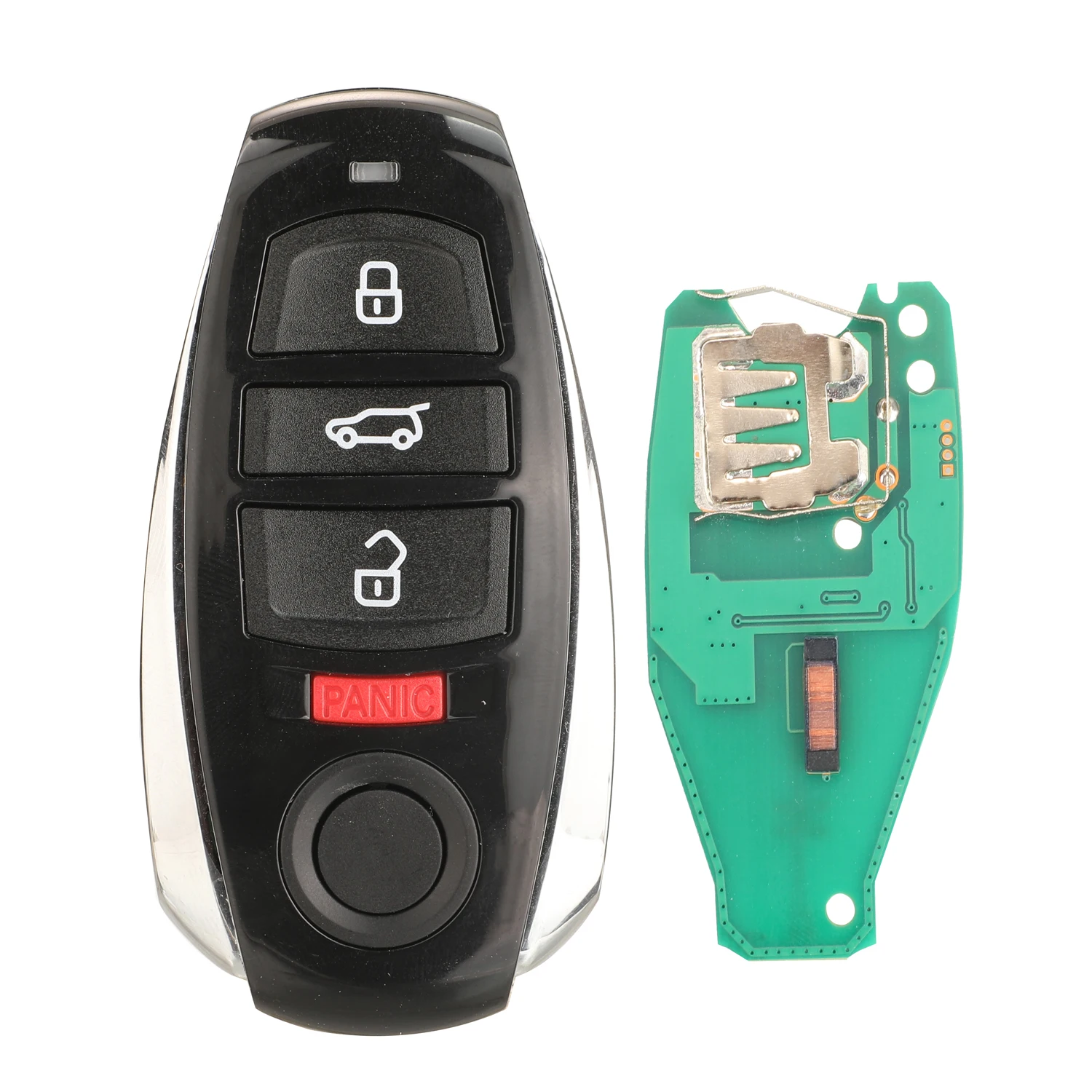 

Умный Автомобильный Дистанционный Брелок Jingyuqin Для Volkswagen Touareg 2010-2014 433/315/868 МГц Со Встроенным Чипом И Сме...