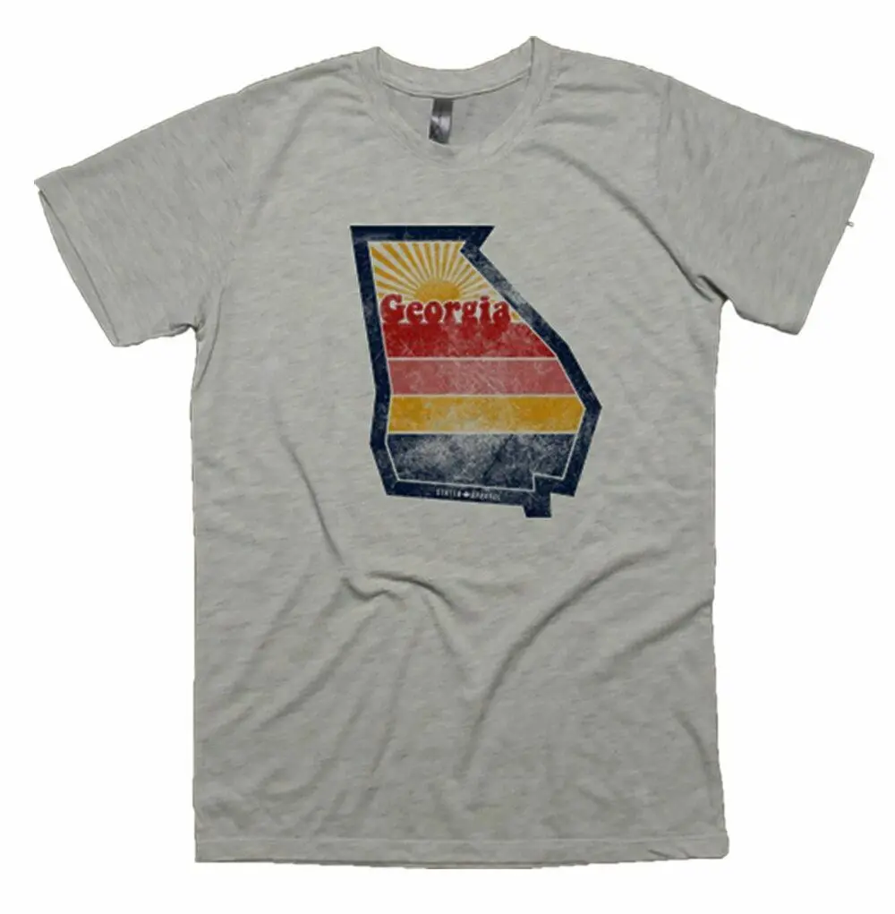 Футболка с надписью Georgia R tro Tramonto