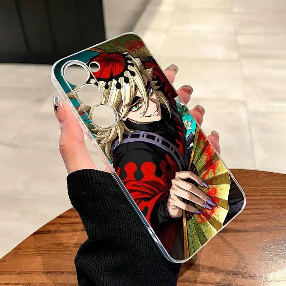 Чехол для телефона Demon Slayer Douma Anime для Samsung A10, 12, 20, 21S, 30, 31, 40, 50, 51, 52, 70, 71, прозрачный чехол. (art.: 3920dce6d2018) - 3920dce6d2018