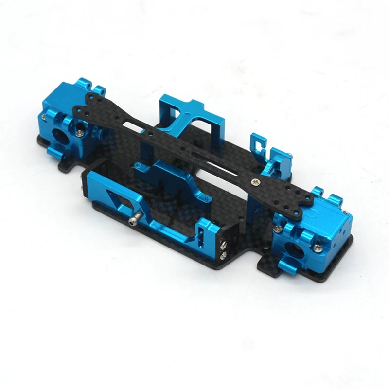 

Для Wltoys K989 284131 RC 1/28 Противомоскитный автомобиль из углеродного волокна шасси второй пол батарея отсек Po части