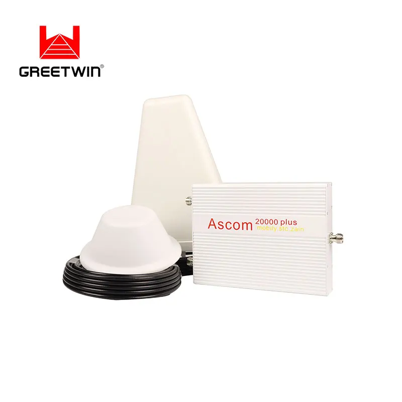 

Greetwin ASCOM двухдиапазонный мобильный усилитель сигнала 2G 3G 4G 2100 МГц 2600 МГц B1 B7 настраиваемый сетевой ретранслятор 4G