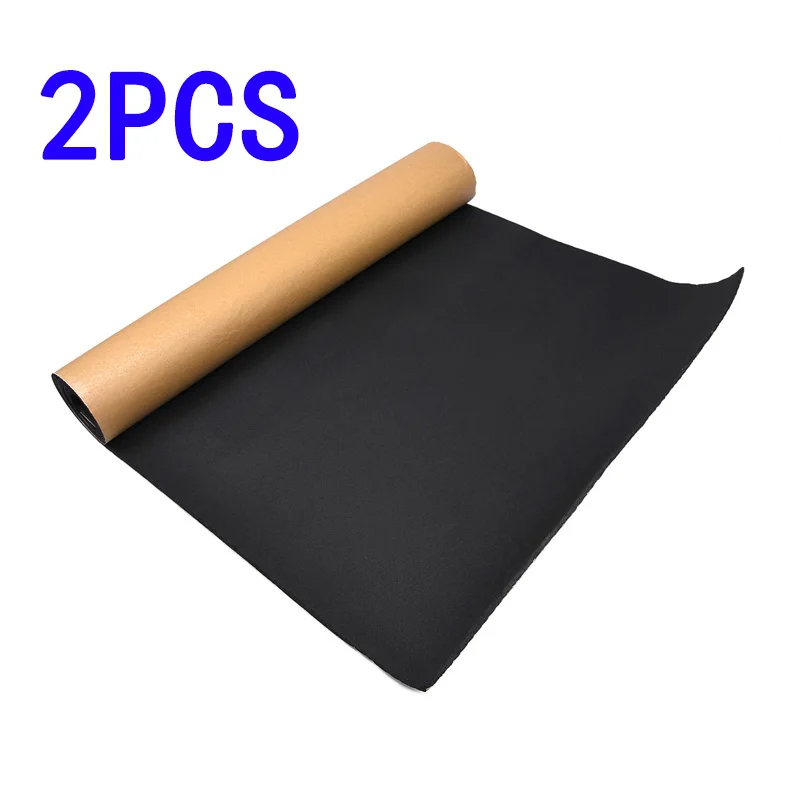 

Interior Decor Replacement Soundproof Foam 30x50cm Car Auto Deadener Heat Insulation 2kpa Waterproof 2pcs Practical New Useful