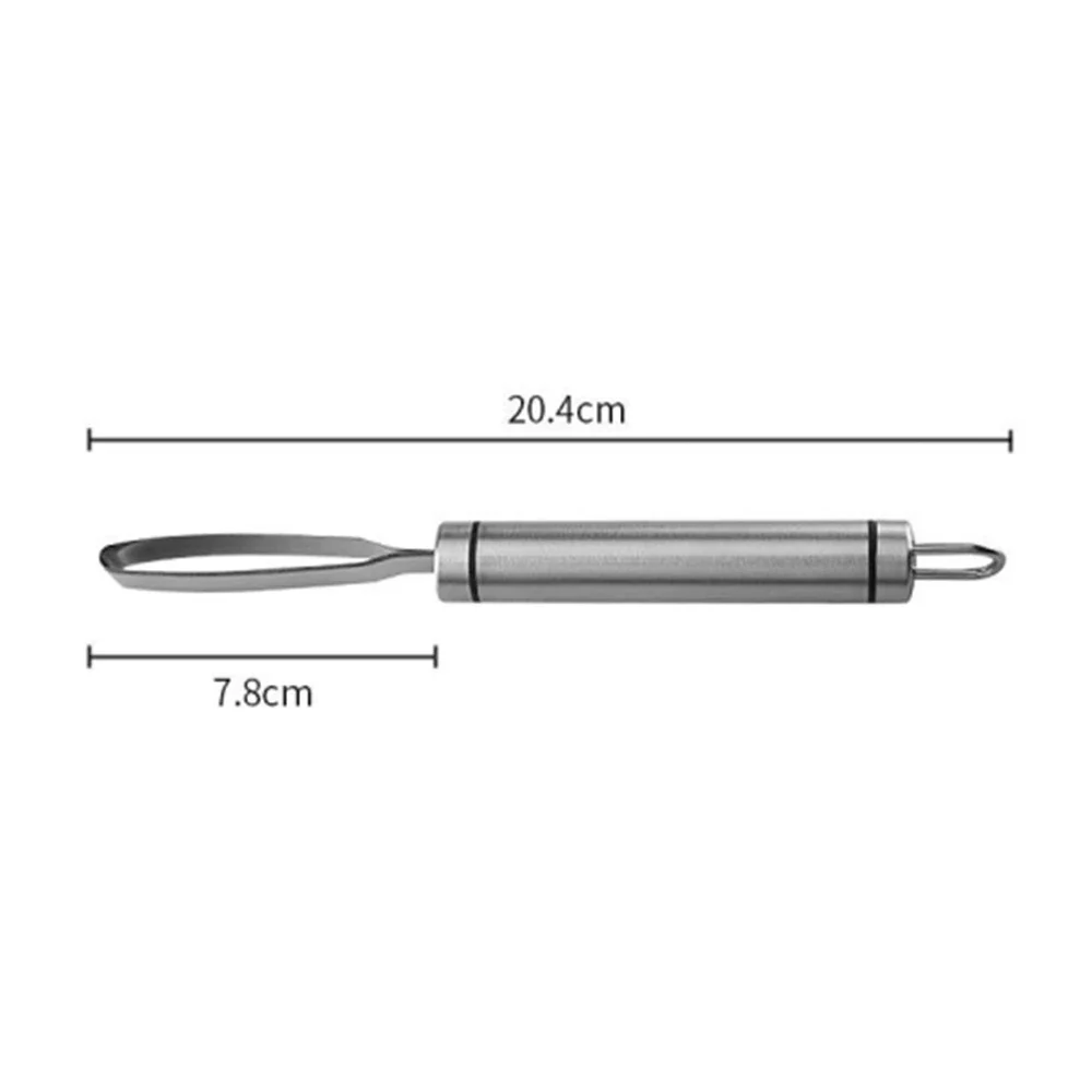 

Совок для очистки фруктов из нержавеющей стали, измельчитель манго, фруктовая ложка, многофункциональный ломтик для резки и очистки, Take A Fruit Mulp T