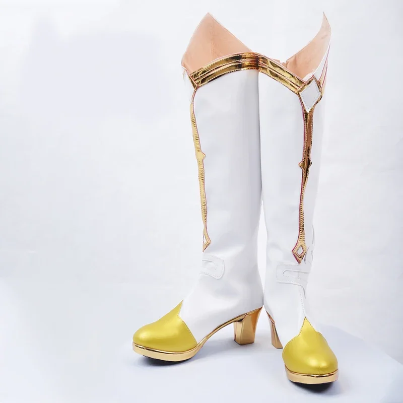 Аниме обувь для косплея Game genshin impact кожаные сапоги yae miko yun jin vinti klee hutao yanan nilou kamisato
