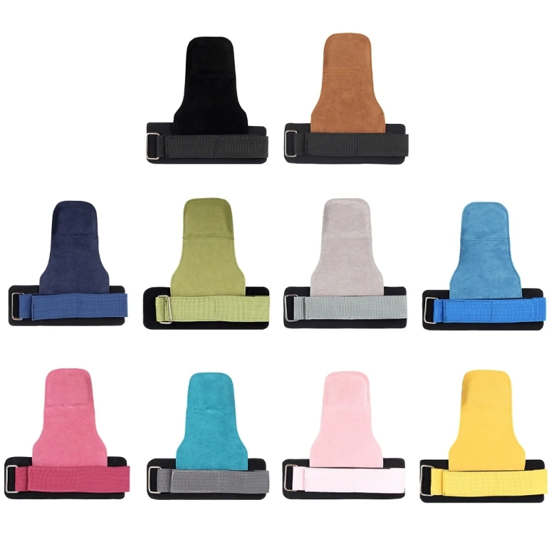 

Weightlifting Grips Padded Wrist Wrap Support for Deadlifting Gym Training