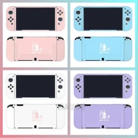 cute tpu case protective shell for nintendo switch oled joycon cover soft skin protector case switch oled housing shell