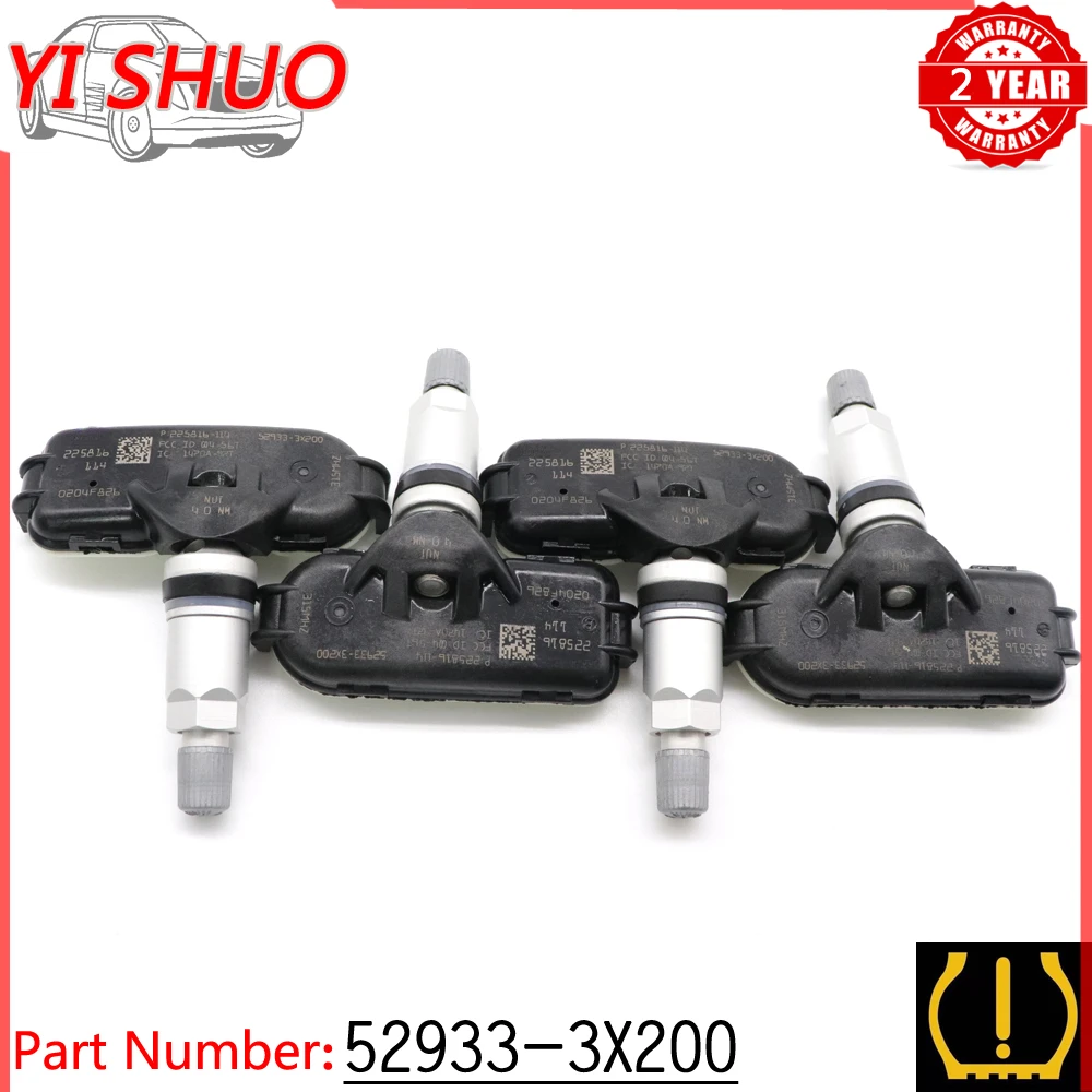 Датчик давления в автомобильных шинах 52933-3X200 Система мониторинга TPMS для Hyundai Elantra