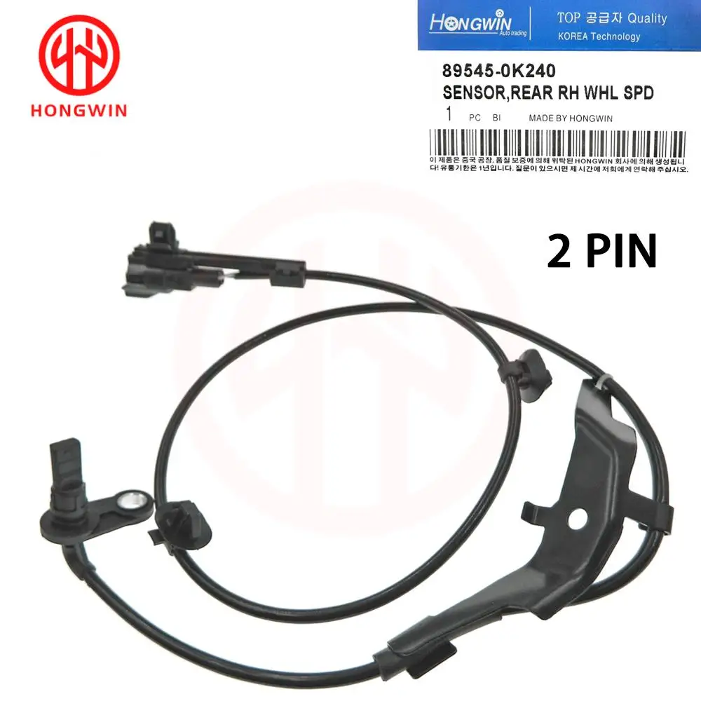 Новый датчик колеса ABS задний левый 89546-0K240 и правый 89545-0K240 для Toyota Hilux 2015-2022 2.7L 2.8L