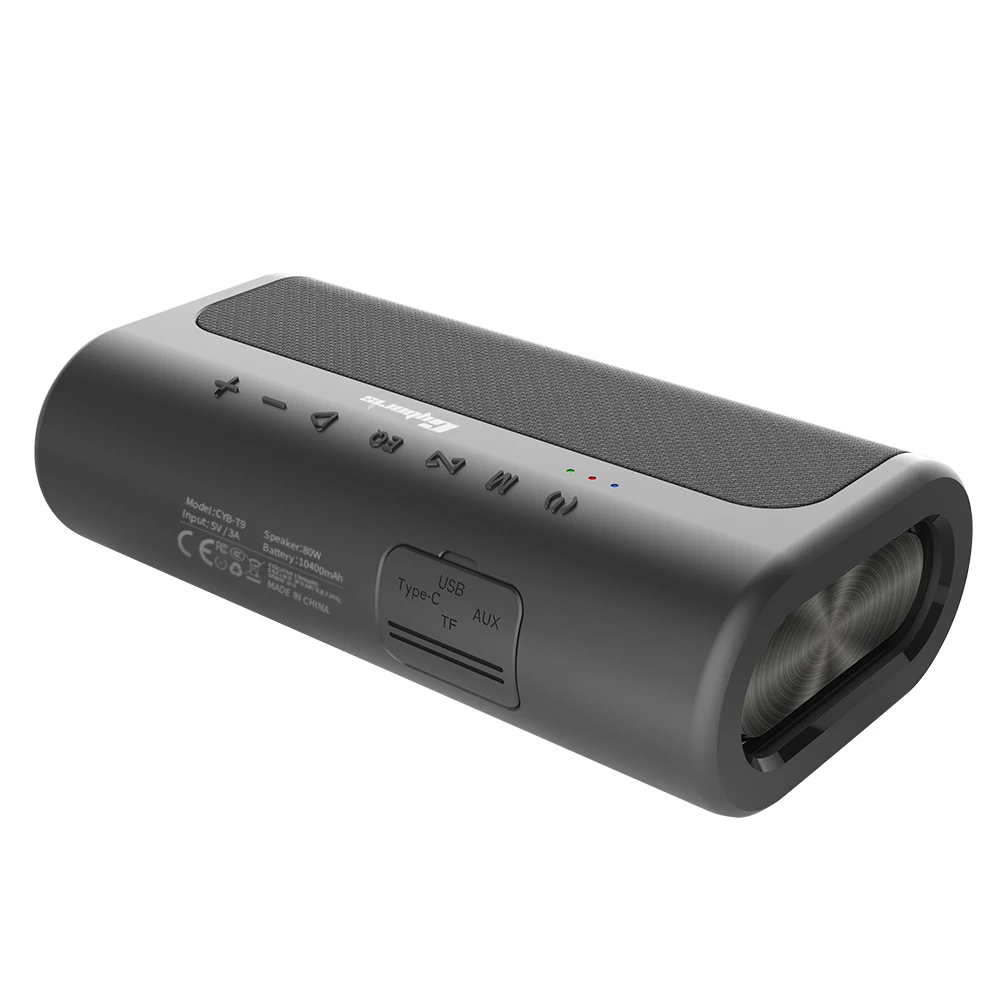 Портативные колонки Cyboris 80 Вт оборудование для диджеев глубокий бас Hi-Fi