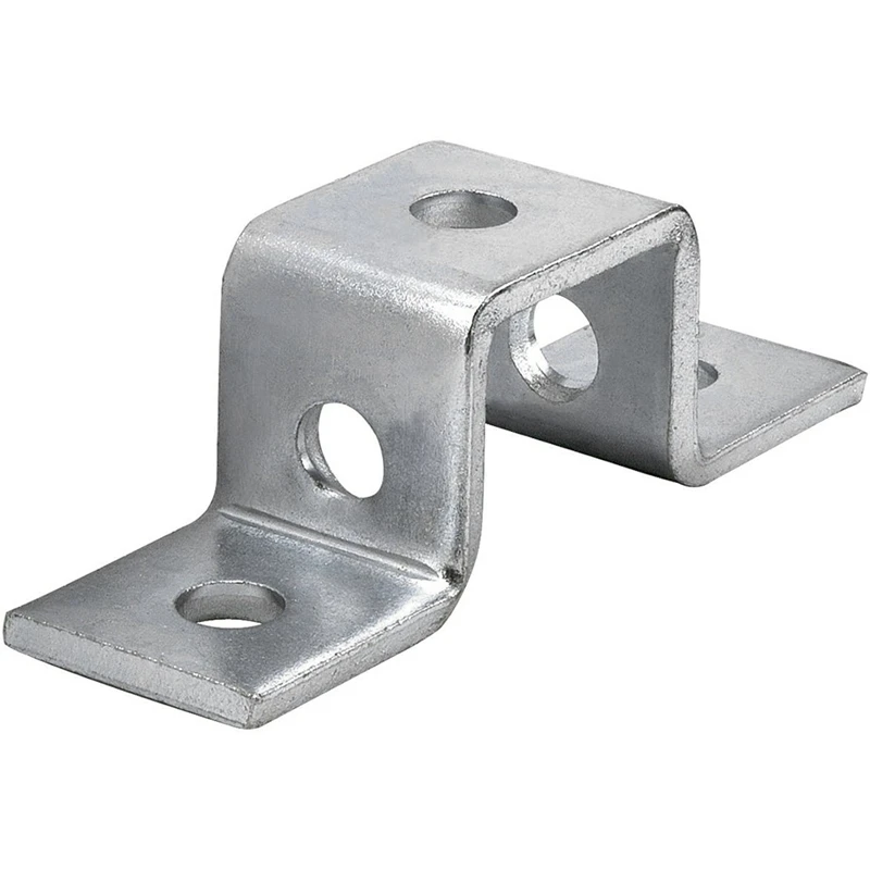 

5 Hole U Shaped Strut Connector Bracket For All 1-5/8Inch Strut Channel