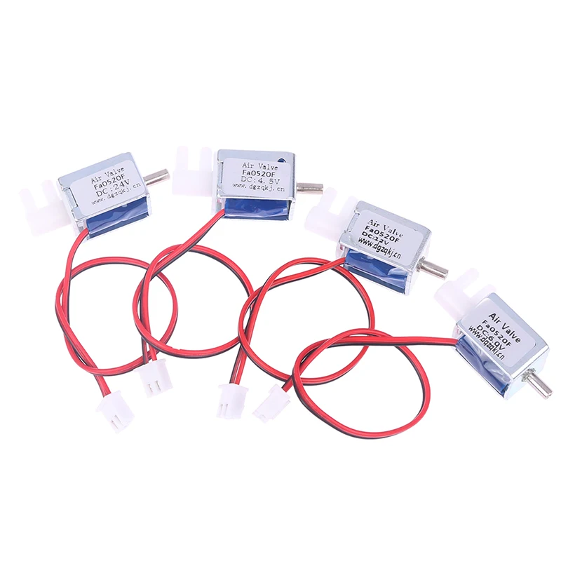 Миниатюрный электромагнитный клапан постоянный ток 4 5 В 6 12 24