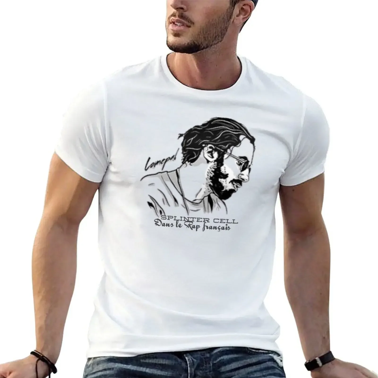 Футболка LOMEPAL MAUVAIS ORDRE LE RAP FRANCAIS новое издание дешевые винтажные футболки мужские